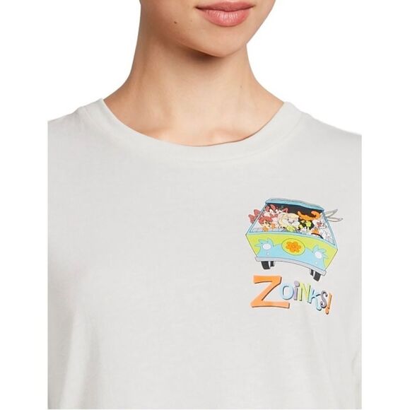 Scooby-Doo & Mickey Women's Graphic Tee with Short Sleeves Sizes XXL - Picture 5 of 5